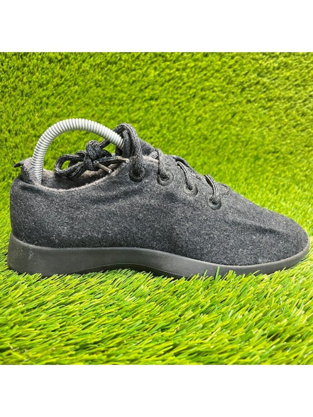 Allbirds Wool Runners Womens Size 9 Black Casual Walking Shoes Sneakers